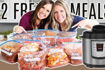 12 Simple FREEZER MEALS For Instant Pot or Slow Cooker