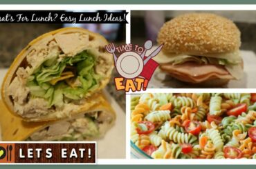 Our Lunches for the week | Easy Lunch Ideas