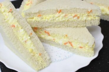 Egg Mayo Sandwich By Lunch Box | Sandwich Recipe | Quick Lunch Box Idea | How To Make Sandwich