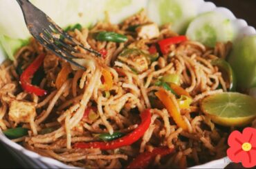 Weight loss noodles recipe | healthy recipe for weight loss | peanut butter noodles recipe