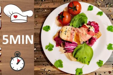 ♥ How to make perfect poached egg ♥ Quick and Delicious 5Min Breakfast Recipe #1