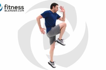 Intense at Home HIIT Routine - No Equipment HIIT Workout Video (With Low Impact Modifications)