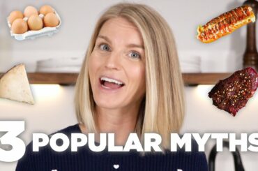 Top 3 Nutrition Myths Debunked! | Food and Nutrition Facts for Optimal Health