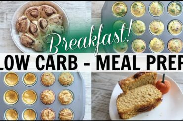 🍳Get It DONE! 🍞Family Breakfast Meal Prep Ideas 🔥Batchcooking Like a Boss 🍮Keto Muffins, Bread +