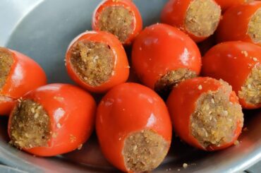 Stuffed Tomato Pattice | Most Unique Snack of Surat | Indian Street Food