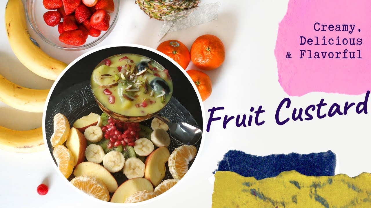 Fruit Custard Recipe | Mixed Fruit Custard | Fruit Salad with Custard | Healthy Dessert Recipe Fruit Custard Recipe | Mixed Fruit Custard | Fruit Salad with Custard | Healthy Dessert Recipe