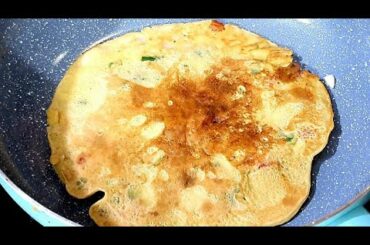 Kid's Tiffin Recipe | बिना अण्डे का आमलेट 2 मिनट मे बनाएं | Healthy Veg. Breakfast Recipe