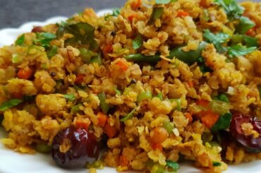 Healthy Oats Upma/Oats Upma Recipe/Upma with Oats/ Healthy Breakfast