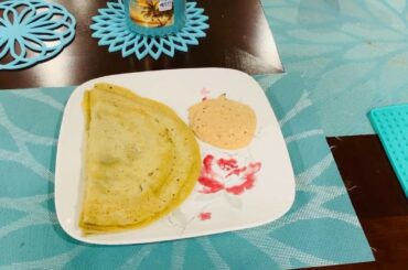 Millet Dosa | Healthy breakfast recipe for weight loss with peanuts chutney | Telugu Vlogs in USA