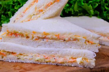 Eggs Sandwich Recipe | Mayonnaise Sandwich | Making Egg Sandwich | Cooking Shooking | Bread Sandwich