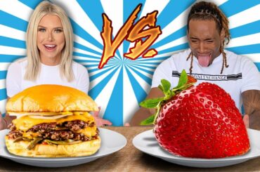 HEALTHY VS JUNK FOOD CHALLENGE