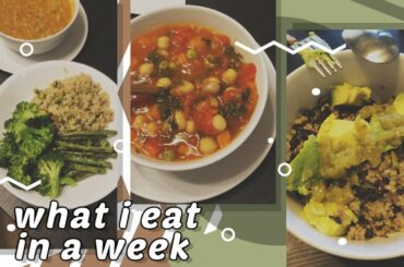 What I Eat In A Week: Part #1 (Healthy Meal Ideas)