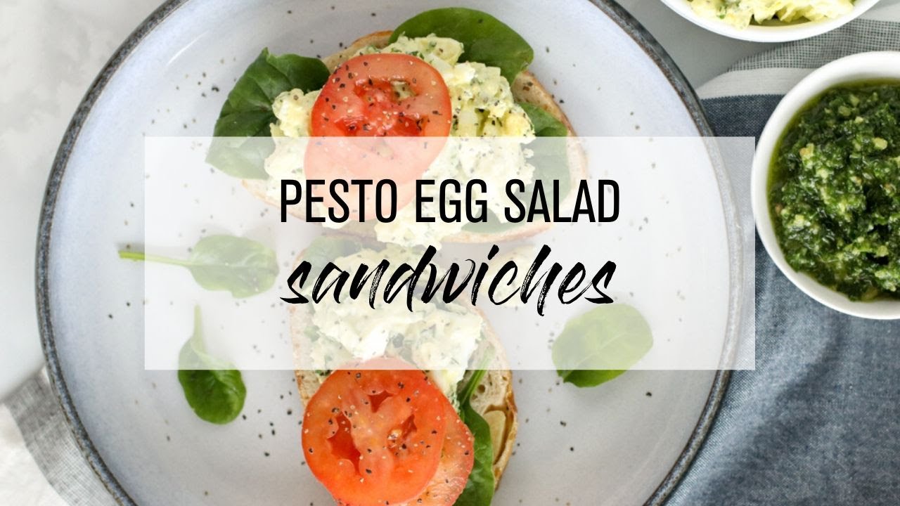 Pesto Egg Salad Sandwich Pesto Egg Salad Sandwich