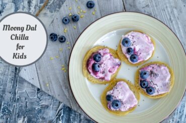 Moong daal chilla for kids | Toddler breakfast Idea | Healthy breakfast idea kids