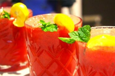 Refreshing Homemade watermelon juice | तरबूज का शरबत | Health Benefits Of Watermelon | Summer Drink