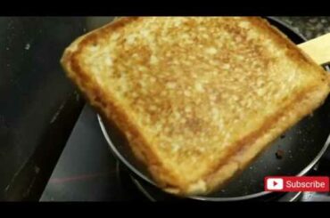 BANANA  FILLED SANDWICH // EVENING EASY SNACK RECIPE // RECIPE GARAGE