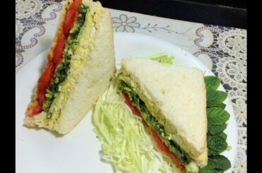 Triple Layer Club Sandwiches Party Ideas & Lunchbox Idea Recipe Urdu/Hindi Health&Food