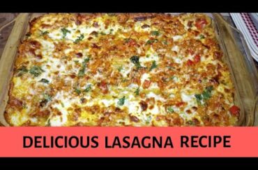 Lasagna Recipe in Urdu - Chicken Keema Lasagna - Easy & Delicious Lunch Dinner Recipe