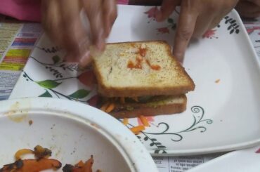 Healthy and hygienic sandwich making at home