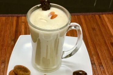 மில்க்‌ஷேக் இப்படி செய்யுங்க சுவை அசத்தல்/healthy milkshake for this season/dry fruits milkshake