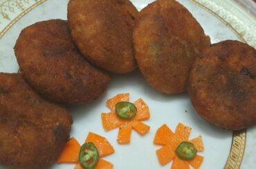 சுவையான  காய்கறி கட்லெட் செய்முறை  /Crispy Healthy Veg Cutlet recipe.