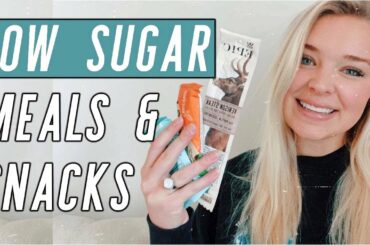 Low sugar what I eat in a day when super busy | Meal & Snack Ideas!