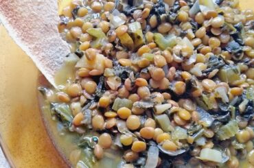 lentil soup recipe | lentil lemon soup | Claudette’s Kitchen