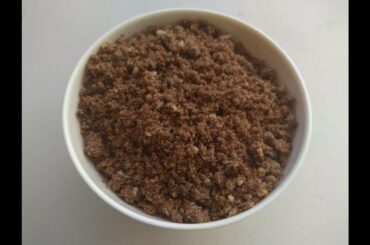 RAGI SWEET PUTTU WITH BROWN SUGAR/Finger millet puttu recipe/Weight loss recipes/Healthy recipe