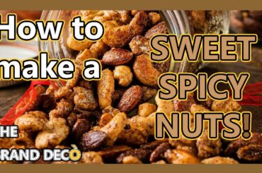 1 MINUTE RECIPE: How to MAKE SWEET & SPICY NUTS! - Healthy Food - 3+ RECIPES