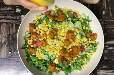 Shrimp Taco Garden Salad Recipe