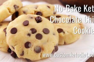 No-Bake Keto Chocolate Chip Cookies Recipe - Healthy Food For Family