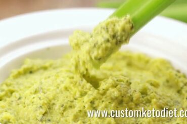 Keto Avocado Cilantro Hummus Recipe - Healthy Food For Family Custom Keto Diet