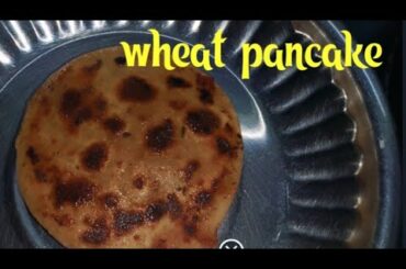 Wheat Pancake/Corana holiday healthy breakfast recipe for kids/Sweet recipe