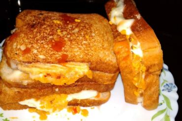 Egg cheese Sandwich/ how to make sandwich in malayalam/ healthy sandwich