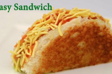tasty sandwich recipe | 10 मिनटमे सैंडविच झटपट नास्ता | easy snacks recipe