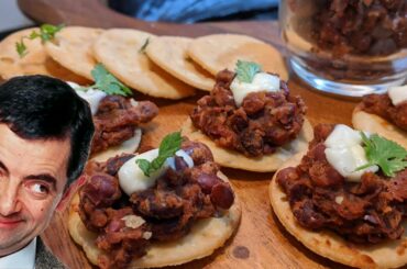 Mr Bean Ka Mini Bean Pizza Evening Snacks for Kids | 15 min Non-Fried Starter Recipe | हेल्दी नाश्ता