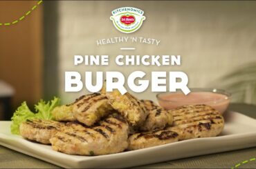 Del Monte Kitchenomics: Pine Chicken Burger with Mayo