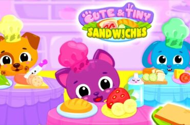 Cute & Tiny Sandwiches - Quick Lunch for Baby Pets