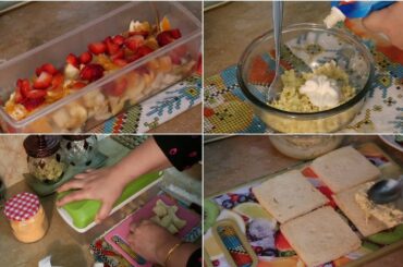 Mazaydar se easy Sandwich & Fruit chat | Lunchbox recipes #Ramadan2020