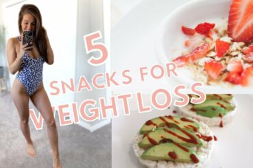 HEALTHY SNACK IDEAS FOR WEIGHT LOSS // Quick And Easy