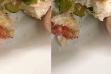Quick and easy Veggie Sandwich using Paav buns🍔