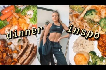 STAYING ON TRACK 🦋: a week of healthy dinner ideas & recipes!