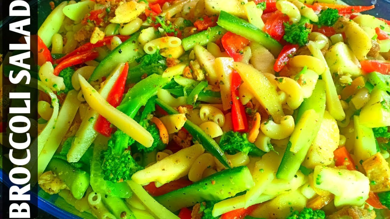 Easy Chicken Broccoli Salad Recipe | Quick and Healthy Home-made Recipe | Easy Chicken Broccoli Salad Recipe | Quick and Healthy Home-made Recipe |