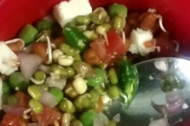 # Sprouted salad# protein packed recipe# healthy and tasty recipe