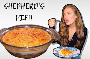 Affordable Easy Meal Idea: SHEPHERD'S PIE || Quarantine Cooking Show