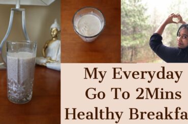 My Everyday Go To 2mins Healthy Breakfast Recipe / Raagi Malt / #TeluguVlog from USA