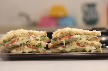 Bombay Cheese Sandwich | 5 Types of Cheese Sandwiches Chef Anupa | Sanjeev Kapoor Khazana