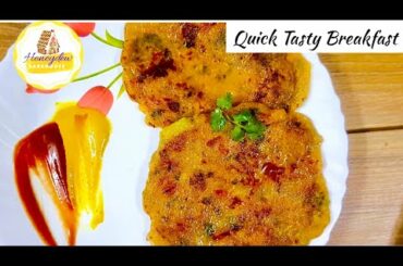 Breakfast recipes - Cucumber Pancake Recipe - Chila | Vegan Recipes -Cucumber Recipes |नाश्ता रेसिपी