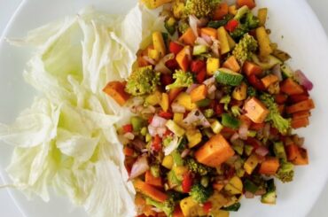 Super Healthy & Tasty Salad for Weight Loss (Tossed in Extra Virgin Olive Oil & Vinegar) Rishi Modi
