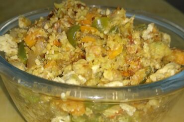 Low Carb Recipes | CAULIFLOWER FRIED RICE | Healthy recipes | GOBI EGG FRY | FOOD PUB